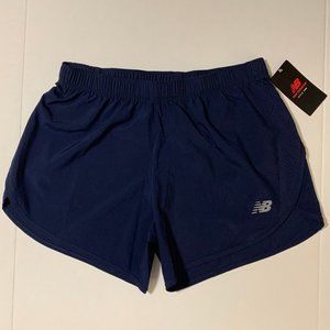 NWT New Balance Women's Navy Accelerate Short Med